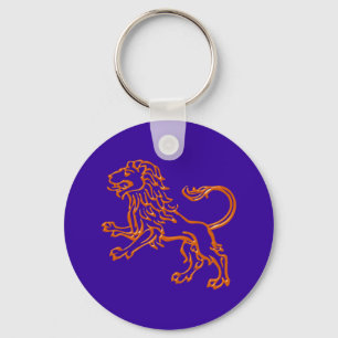 sign Löwe zodiac sign Leo Key Ring