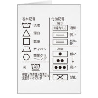 Sign of laundry indication