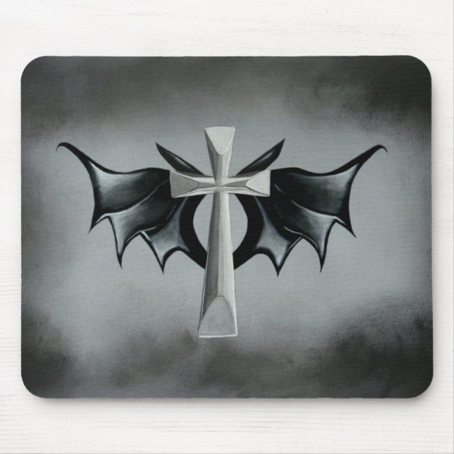 Sign of the Bat Mouse Mat (Front)