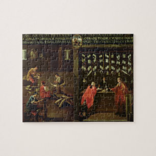 Sign of the Venetian Comb Makers' Guild (panel) Jigsaw Puzzle
