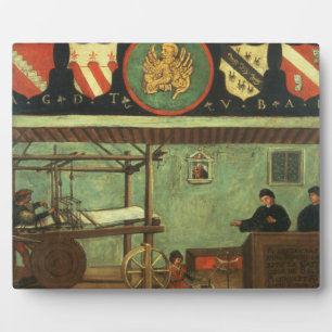 Sign of the Venetian Weavers' Guild (panel) Plaque