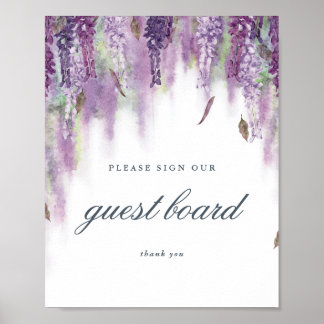 sign our guest board/book sign