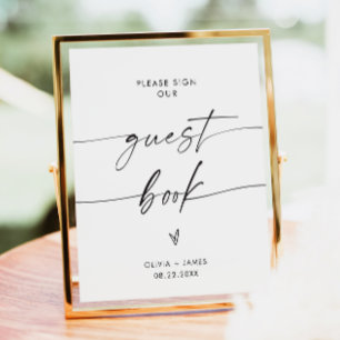 Sign Our Guestbook Sign, Wedding Guest Book Sign