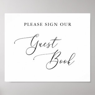 Sign Our Guestbook Sign Wedding Guestbook Sign