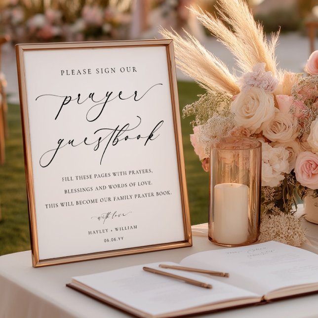 Sign Our Prayer Wedding Guestbook (Creator Uploaded)