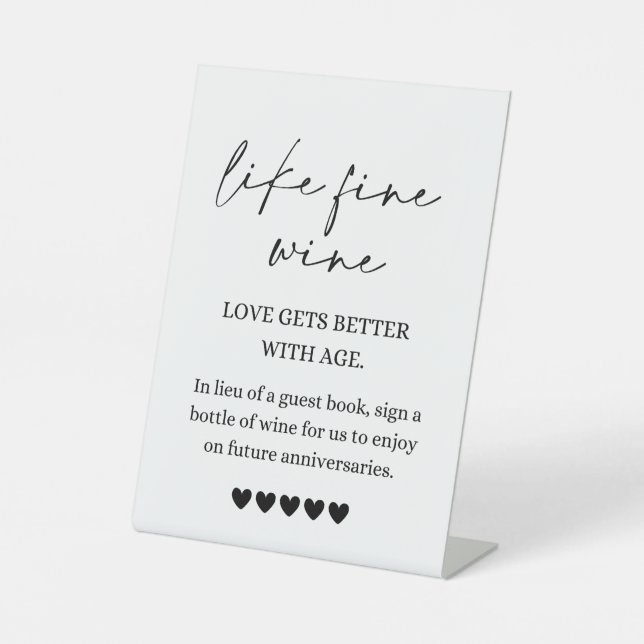 sign our wine guestbook (Front)