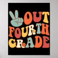 Sign Out Fourth Grade Groovy Last Day School 4th G
