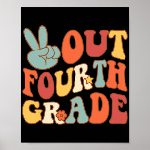 Sign Out Fourth Grade Groovy Last Day School 4th G