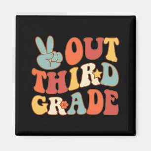 Sign Out Third Grade Groovy Last Days School 3rd G Magnet