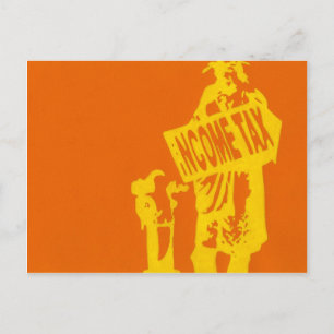 Sign Spinner Postcard