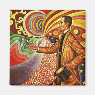 Signac: Portrait of Felix Feneon Magnet
