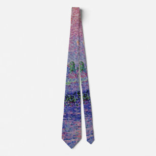 Signac's Le Château des Papes Tie