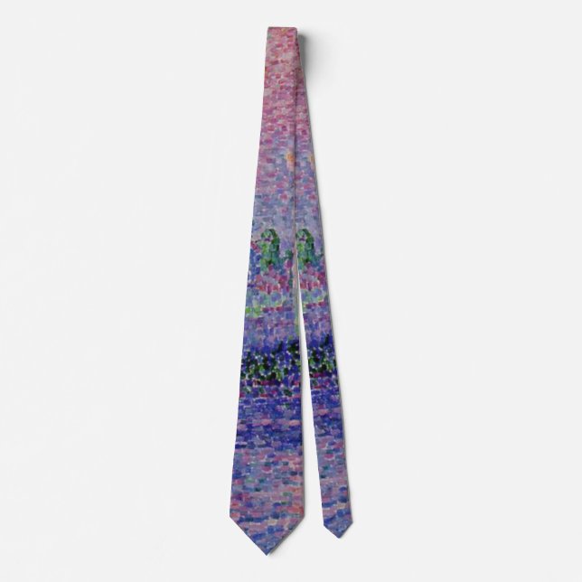 Signac's Le Château des Papes Tie (Front)