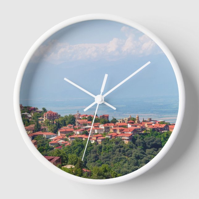 Signagi Sighnaghi Georgia, City of love Clock (Front)