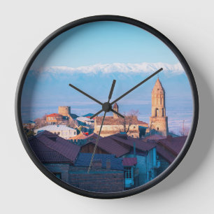 Signagi Sighnaghi Georgia, City of love Clock