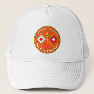 Signal Corps Veteran Trucker Hat