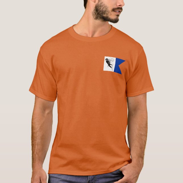 Signal flag Alpha T-Shirt (Front)