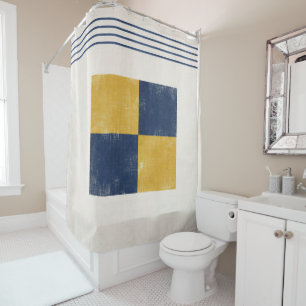 Signal No. 11 Shower Curtain