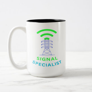 Signal Specialist Two-Tone Coffee Mug