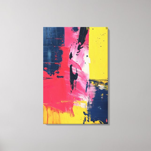 Signal Through the Fracture Canvas Print (Front)