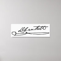 Signature Autograph of Davy Crockett