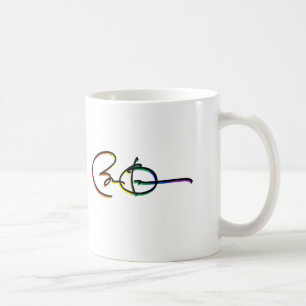 Signature Barack Obama Pride Rainbow - LGBT Politi Coffee Mug