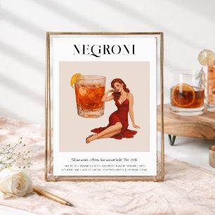 Signature Cocktail Aries Zodiac Birthday Invitation