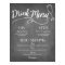 Signature Drink Menu | Wedding Decor