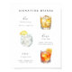 Signature Drinks Wedding Cocktails Poster