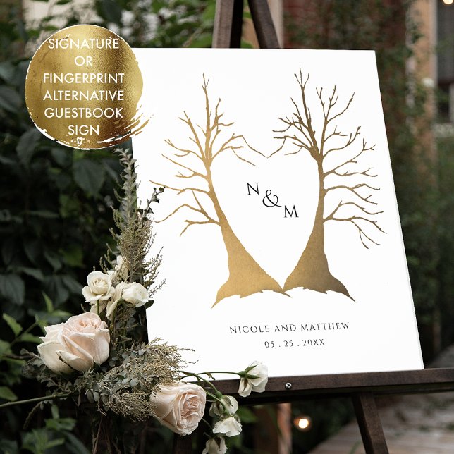 Signature /Fingerprint Wedding Tree Guestbook Sign (Creator Uploaded)