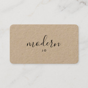 Signature Font Business Card 2019