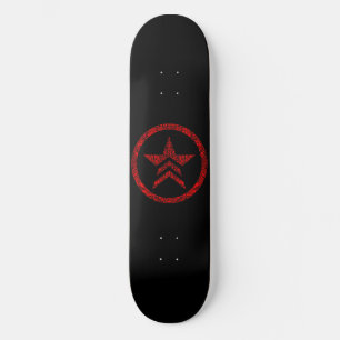 Signature Freedom Star Custom Pro Park Board Skateboard