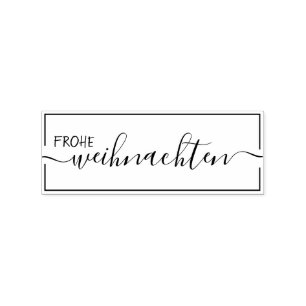 Signature German Family Rubber Stamp