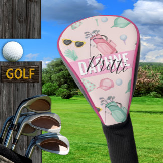Signature Golf, chic fashion "Daphne Pritti" Golf Head Cover