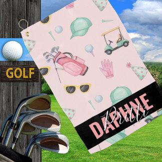 Signature Golf, fashion "Daphne Pritti" chic DK Golf Towel