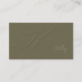 Signature K Business Card