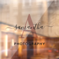 Signature Name Rose Gold Monogram Logo