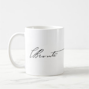 signature of Charlotte Brontë Coffee Mug