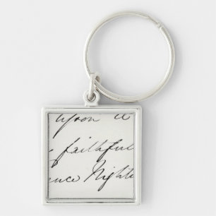 Signature of Florence Nightingale Key Ring