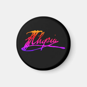 Signature of Frédéric Chopin Magnet