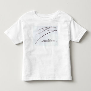 Signature of Frederick the Great Toddler T-Shirt