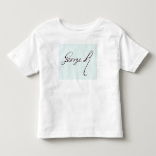 Signature of George II Toddler T-Shirt