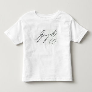 Signature of George IV Toddler T-Shirt