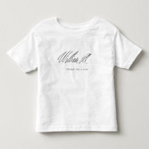 Signature of William III of England Toddler T-Shirt