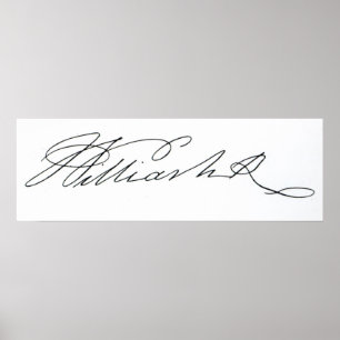 Signature of William IV, 1831 Poster
