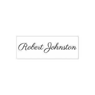 Signature Rubber Stamp