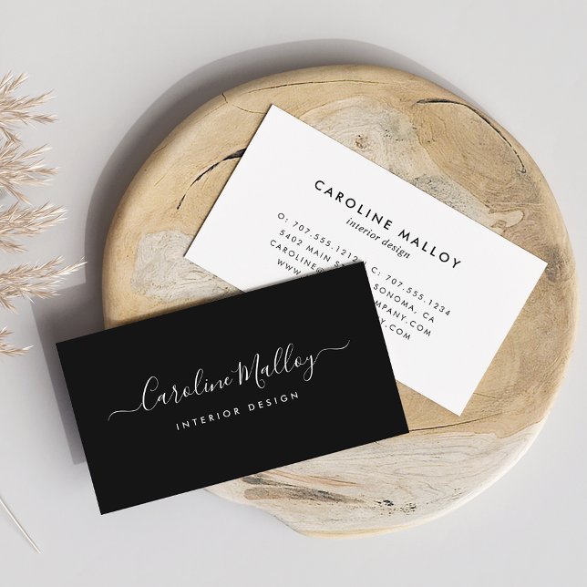 Signature Script Business Card (Creator Uploaded)