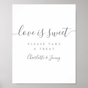 Signature Script Love Is Sweet Sign
