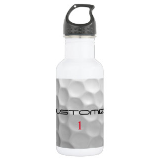Signature Series 1 Personalised Golf Ball Gifts 532 Ml Water Bottle