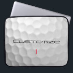 Signature Series 1 Personalised Golf Ball Gifts Laptop Sleeve<br><div class="desc">Searching for the ultimate golfer's gift? FORE! Discover the perfect personalised gift for the dedicated golfer in your life—or a well-deserved treat for yourself. Whether you are celebrating a milestone or heading to the clubhouse, this is the quintessential golf lover gift for any occasion. This unique product features a sleek,...</div>
